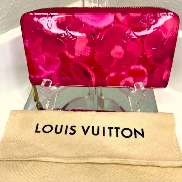 Louis Vuitton Ikat Limited EditionVernis Zippy Zip Around Wallet 🌺 🌸 - Picture 1 of 8